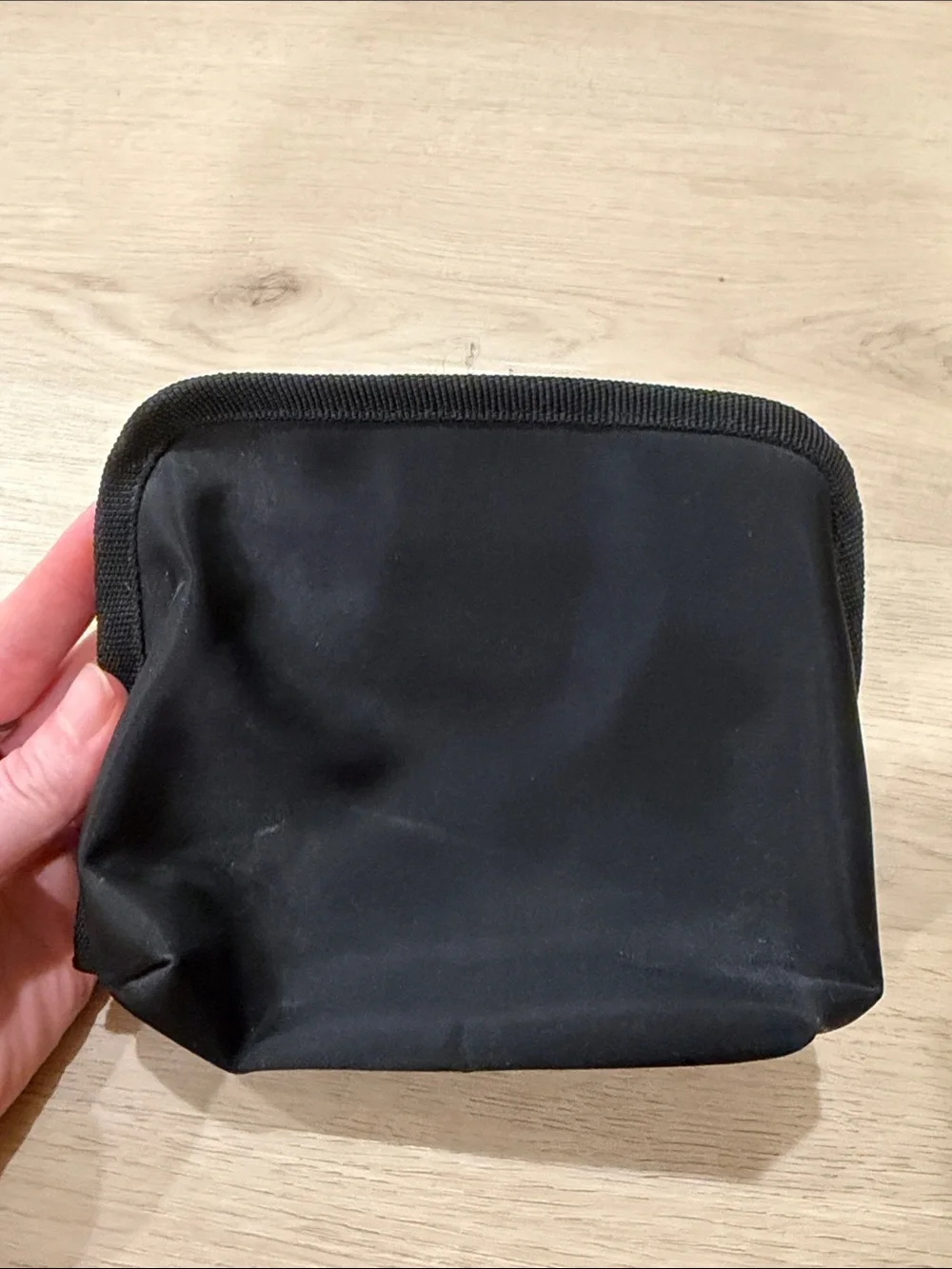 kate spade black toiletry pouch